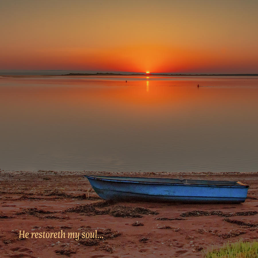 The Perfect Sunrise, Square Inspirational Photograph by Marcy Wielfaert