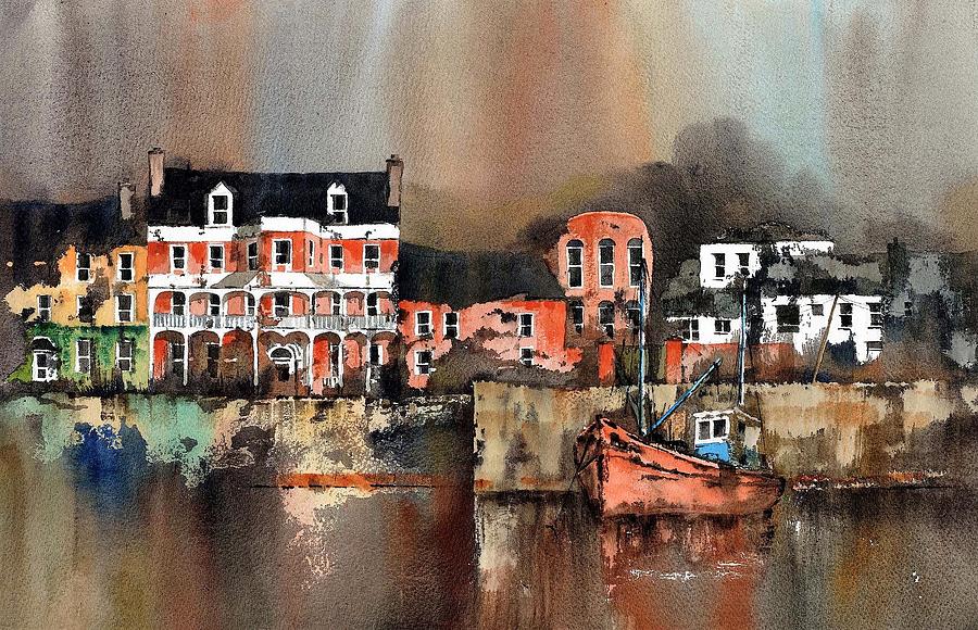 The Periwinkle   Kinsale Cork Painting by Val Byrne