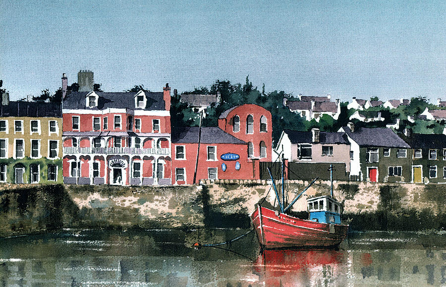 The Periwinkle, Kinsale, West Cork Painting by Val Byrne