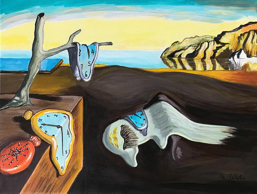 The Persistence of Memory Salvador Dali by Maria Gubicekova