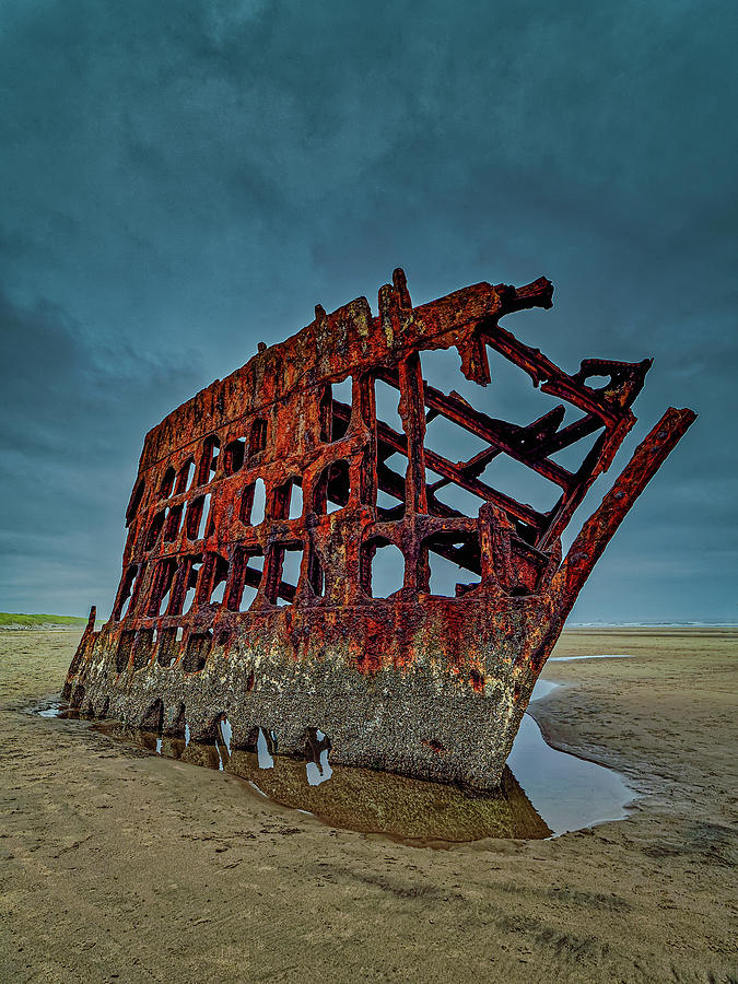 The Peter Iredale Photograph by Thomas Hall The Peter Iredale Photograph by Thomas Hall
