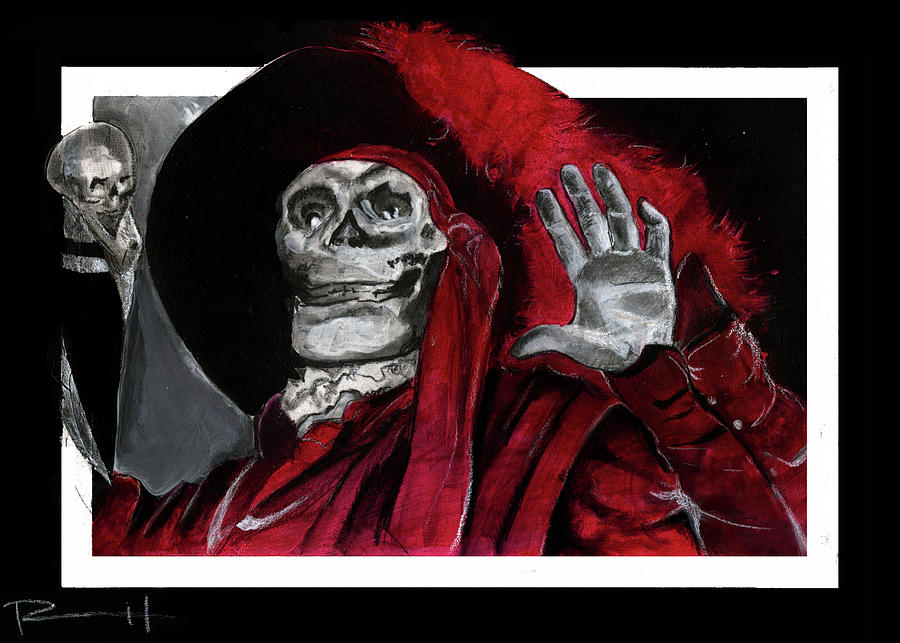 The Phantom in Color Mixed Media by Sean Parnell