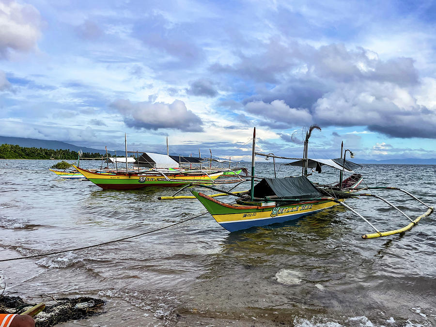 The Philippine Boats Photograph by William E Rogers - Fine Art America