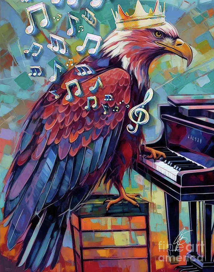 The Pianist Digital Art by Jennifer Page