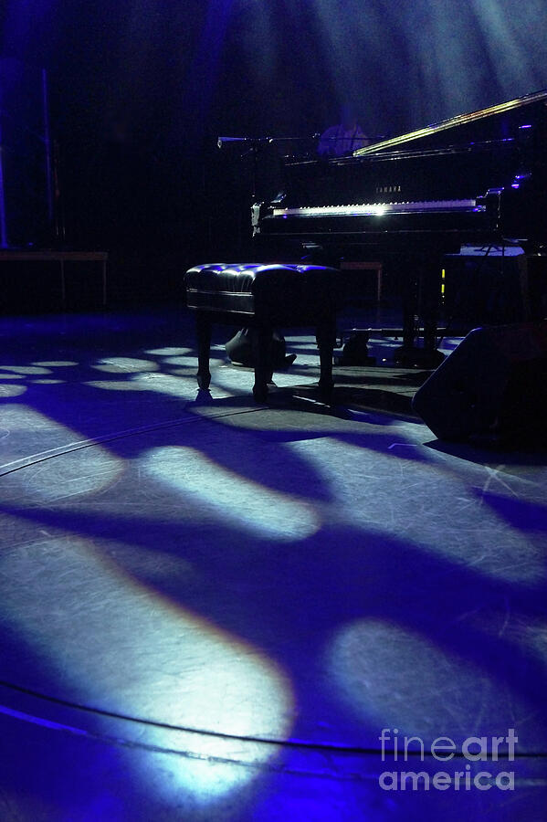 Prott Photograph - The Piano On The Stage by Rudi Prott