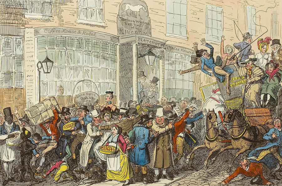 The Piccadilly Nuisance Relief by George Cruikshank