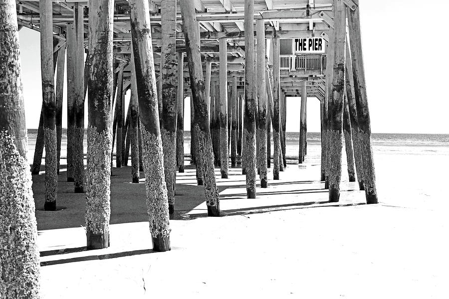 The Pier at Old Orchard Beach Maine Photograph by Lisa Cuipa