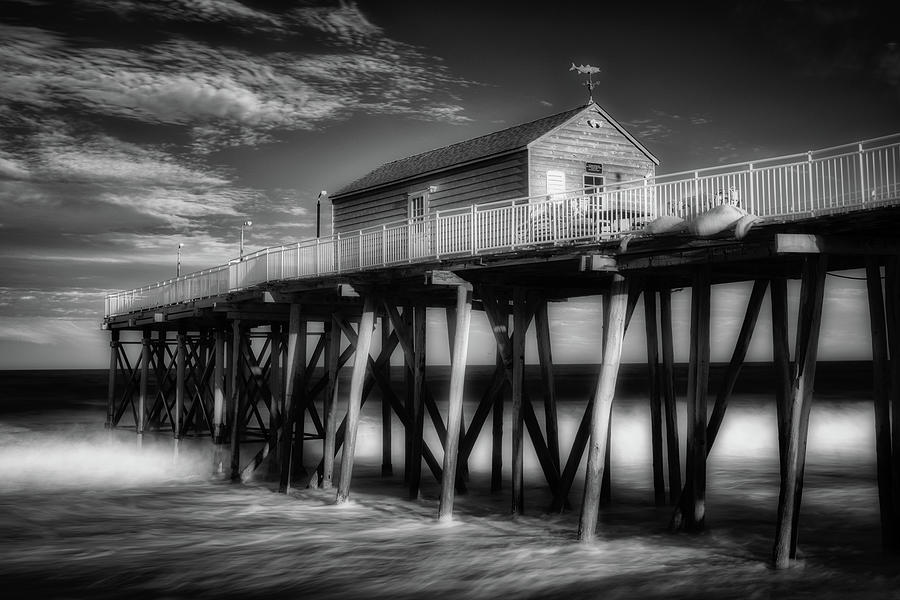 The Pier In Infrared Photograph
