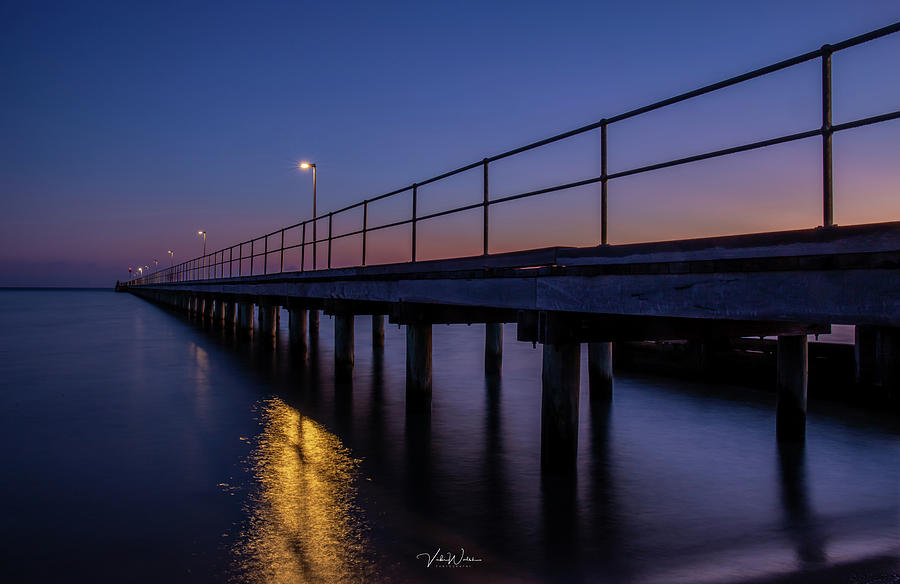 Pier Photograph - The Pier by Vicki Walsh