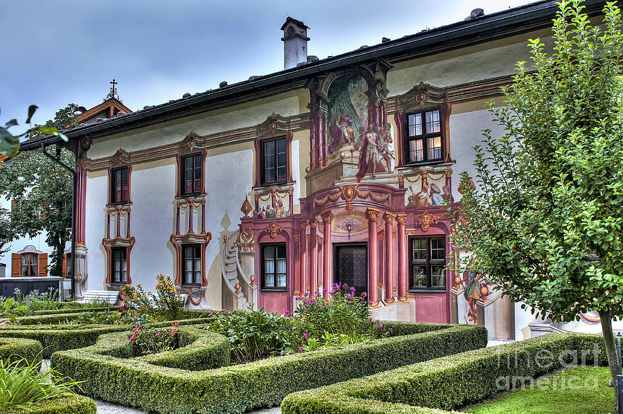 The Pilate House - Oberammergau - Germany Photograph by Paolo Signorini