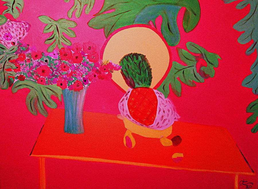 the PINEAPPLE Painting by Bill OConnor