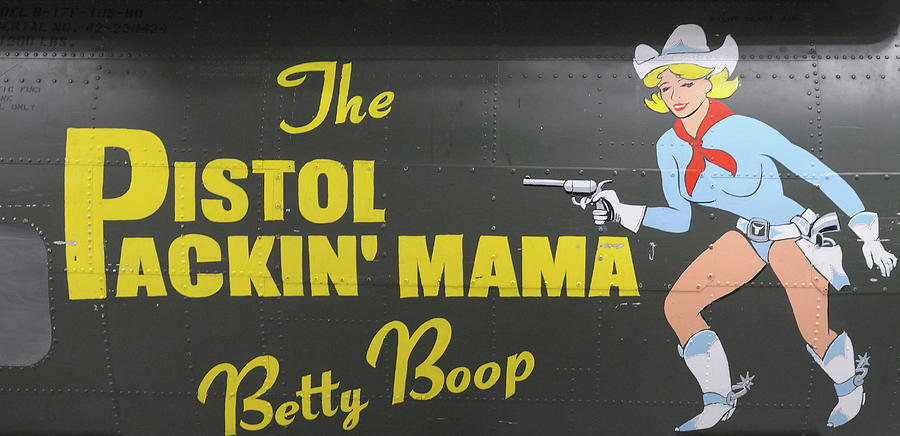 The Pistol Packin Mama, Betty Boop Photograph by Kevin Oke