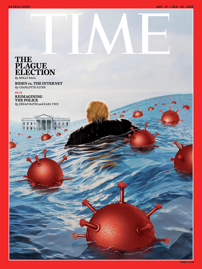 Donald Trump Photograph - The Plague Election by Tim OBrien for TIME