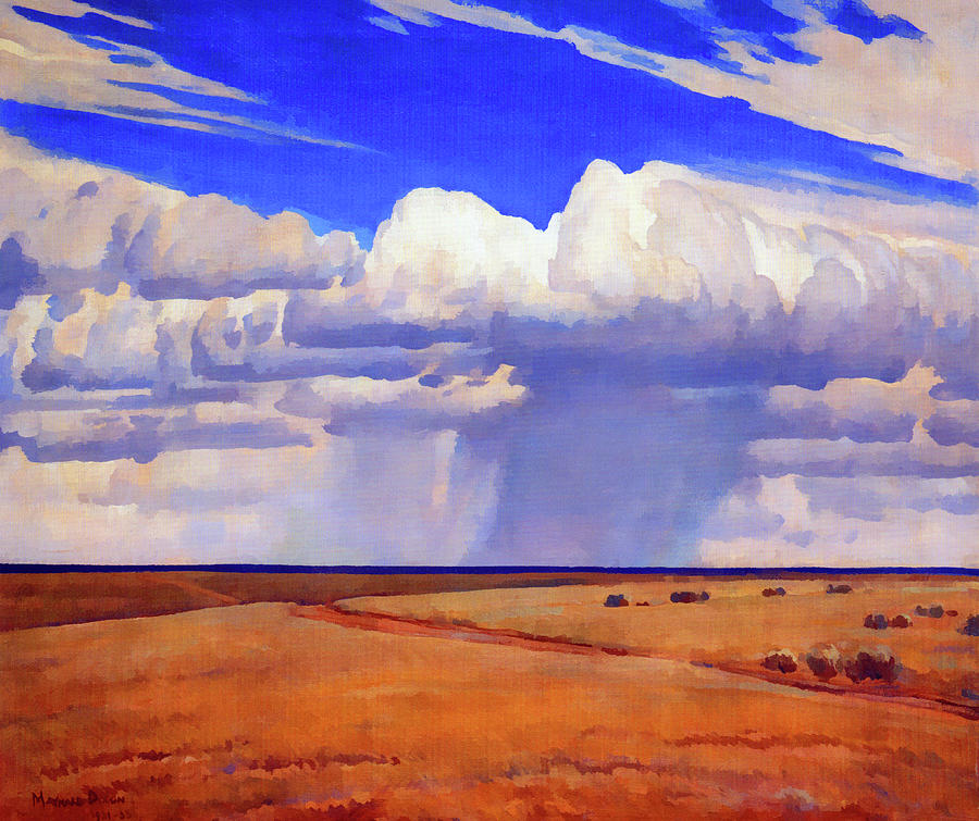 Maynard Dixon - The Plains Painting by Jon Baran