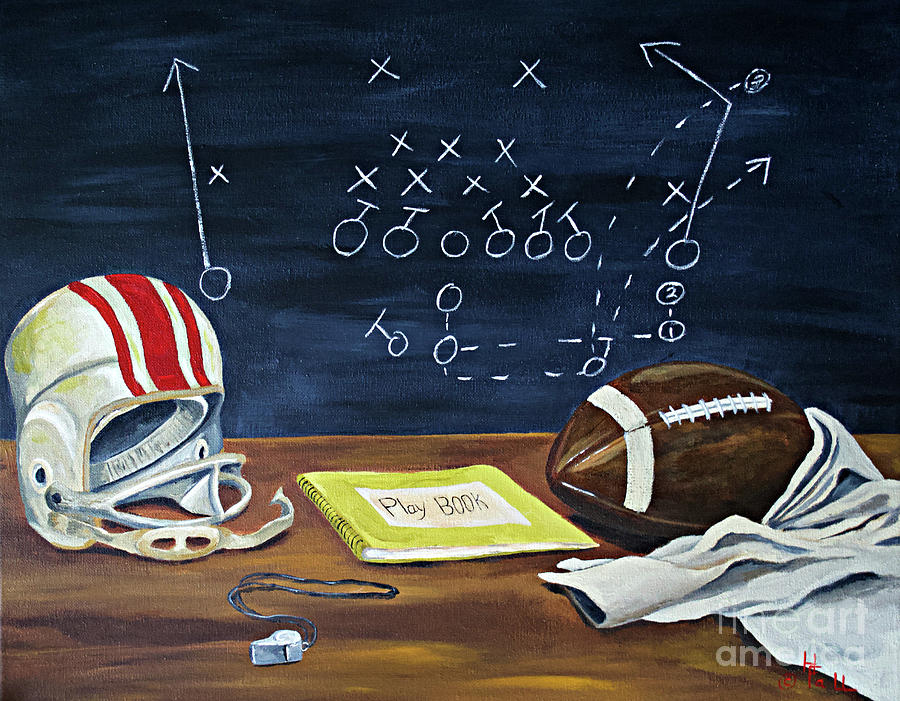 The Play Book Painting