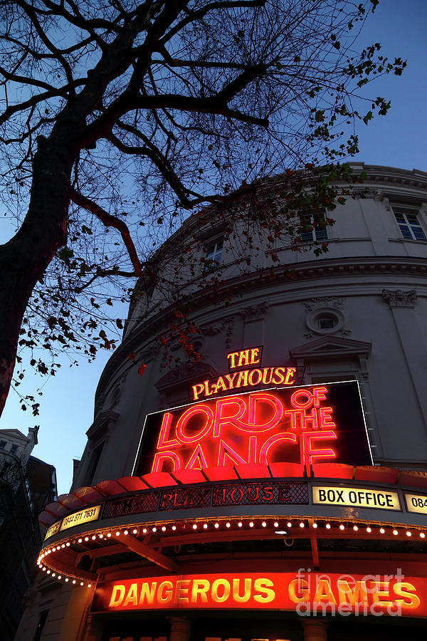 The Playhouse Theatre at twilight London Photograph by James Brunker