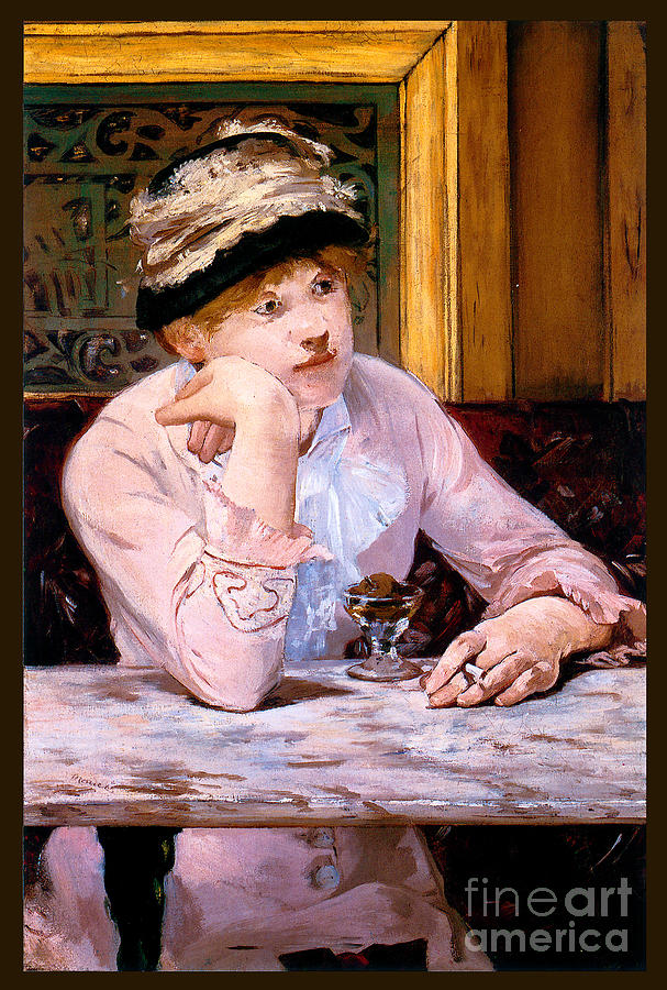 The Plum 1878 Painting by Edouard Manet
