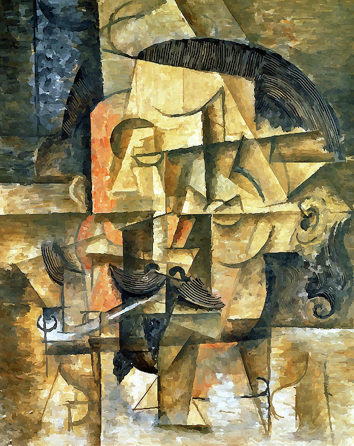 The Poet Painting by Pablo Picasso - Fine Art America