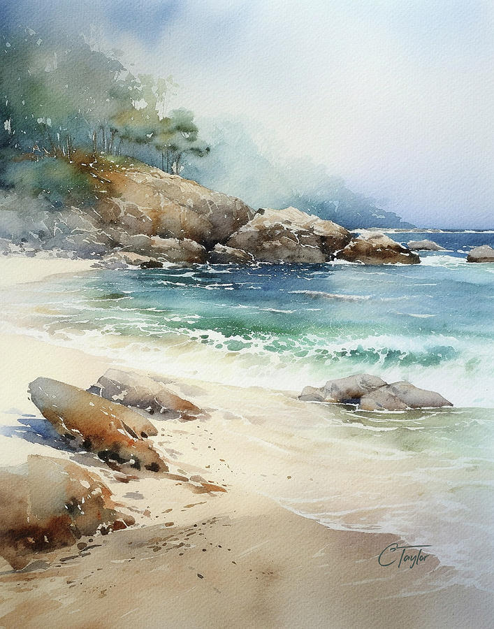 The Poetry of the Sea Painting by Colleen Taylor