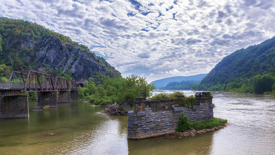 The Point at Harpers Ferry Photograph by Susan Rissi Tregoning