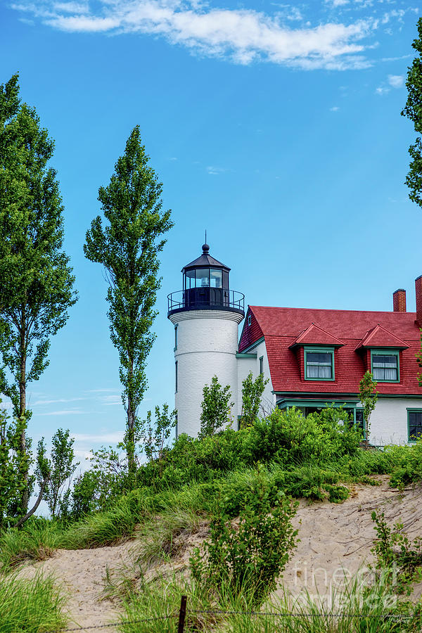 The Point Betsie Lighthouse Photograph by Jennifer White