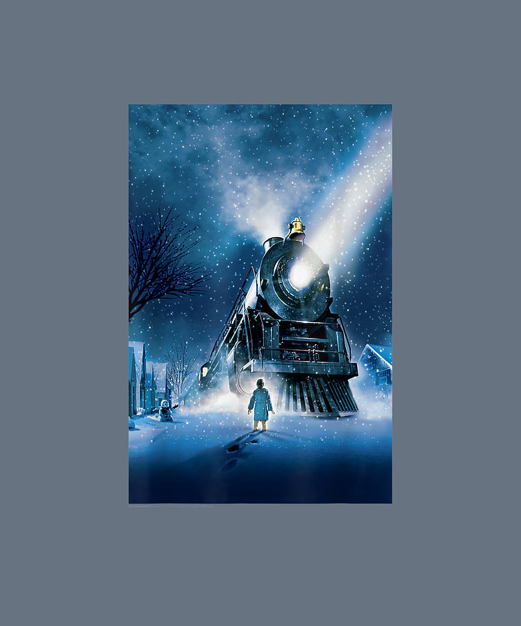 The Polar Express Poster Drawing by Alicia Cosper