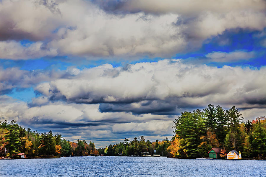 The Pond at Old Forge Photograph by David Patterson