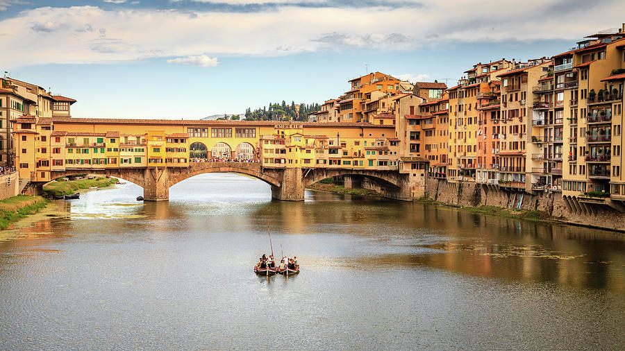 The Ponte Vecchio Photograph by Alexey Stiop