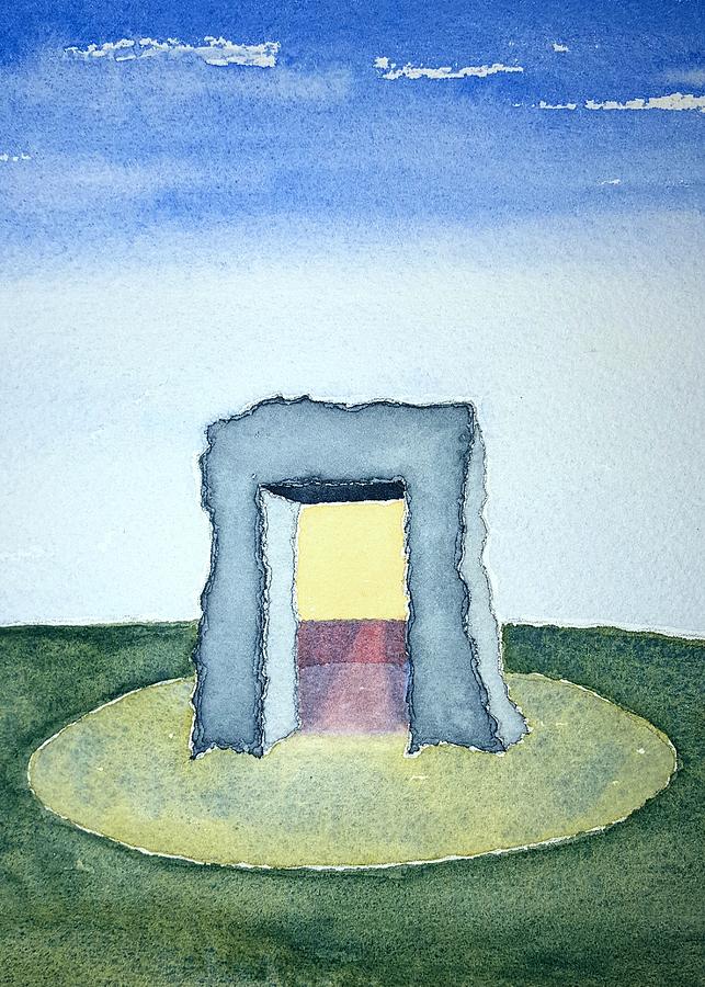 The Portal Painting by John Klobucher