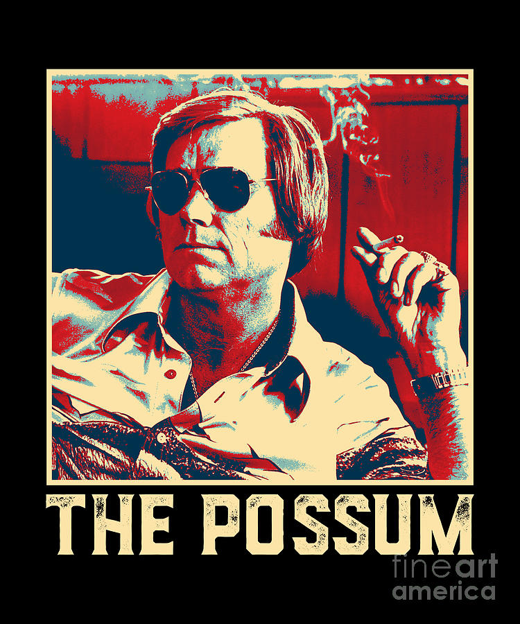 The Possum Pop Art - George Jones Digital Art by Notorious Artist | Pixels