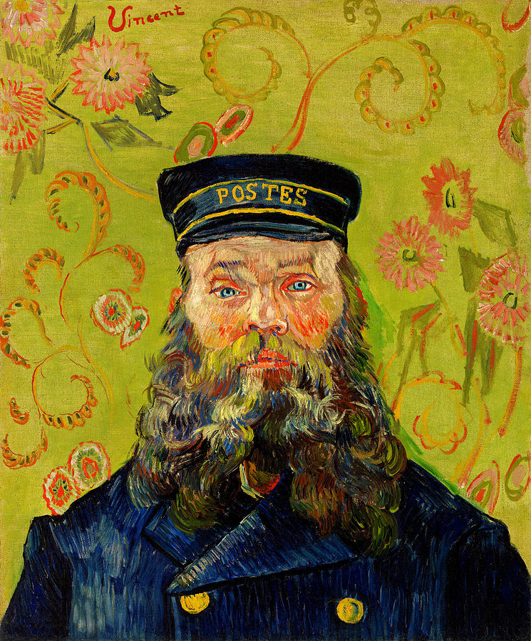 The Postman 1888 Painting