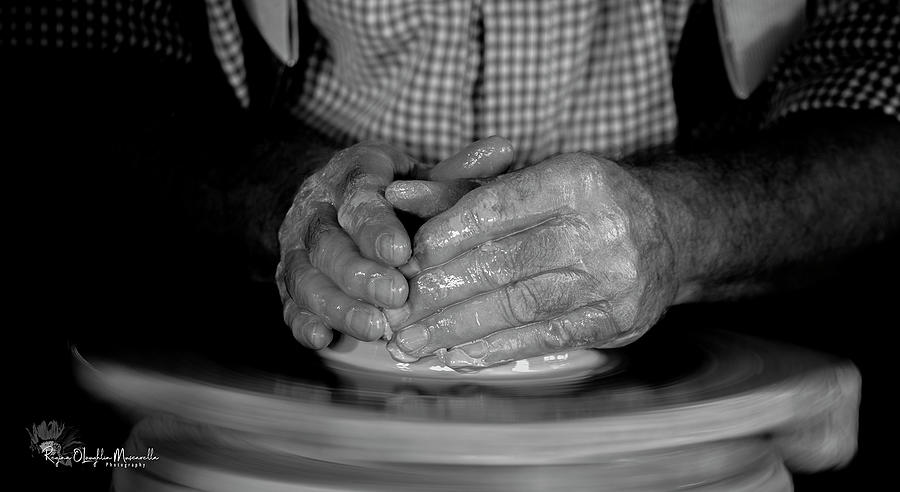 The Potters Hands Photograph by Regina Muscarella