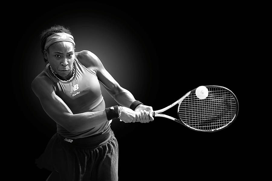The Power of Coco Gauff Photograph by Ed Taylor