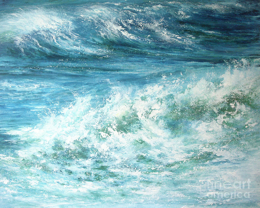 The Power of Nature Painting by Valerie Travers