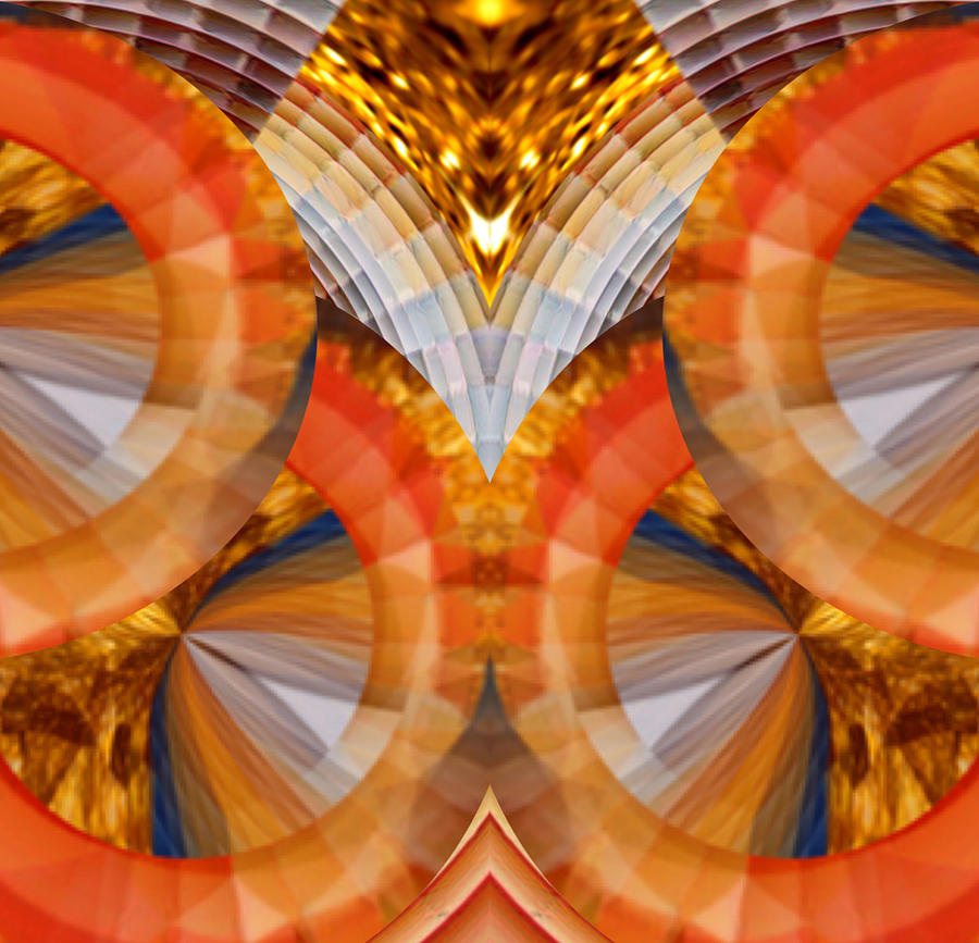 The Power of Orange 104 Digital Art by Gayle Price Thomas