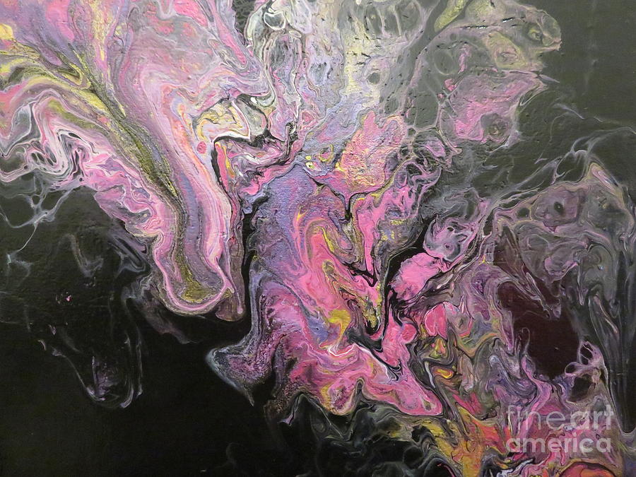 The Power of Pink Painting by Sonya Walker