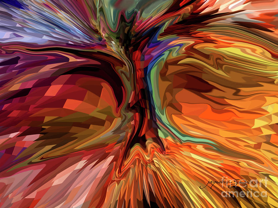 The Power of Roots Digital Art by Jacqueline Shuler