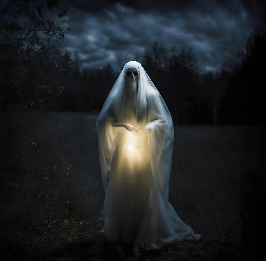 The Pregnant Ghost Digital Art By Steve Taylor - Fine Art America