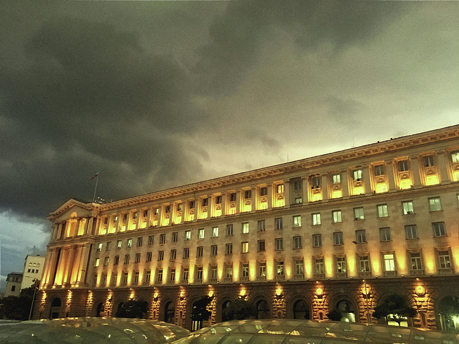 The presidency building in Sofia Photograph by Rumiana Nikolova