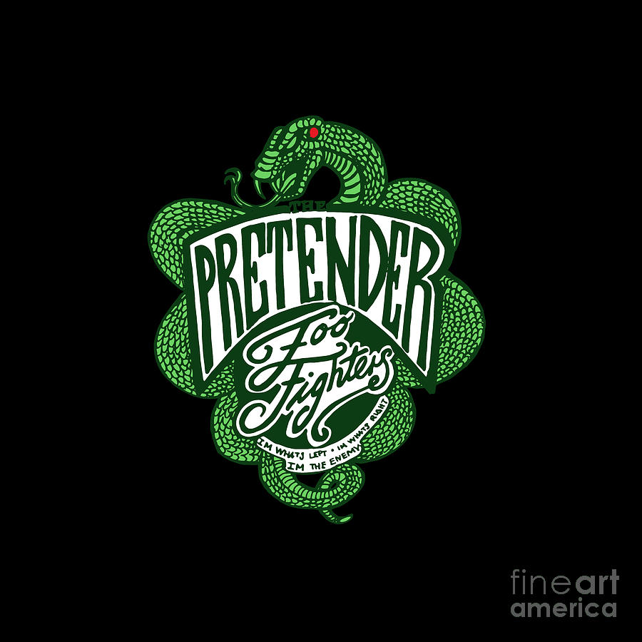 The Pretender By Foo Fighters Digital Art by Abdi Negara - Fine Art America