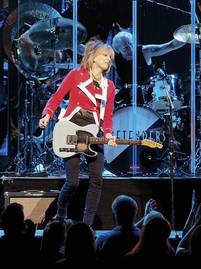 The Pretenders in Concert Photograph by Ron Dubin