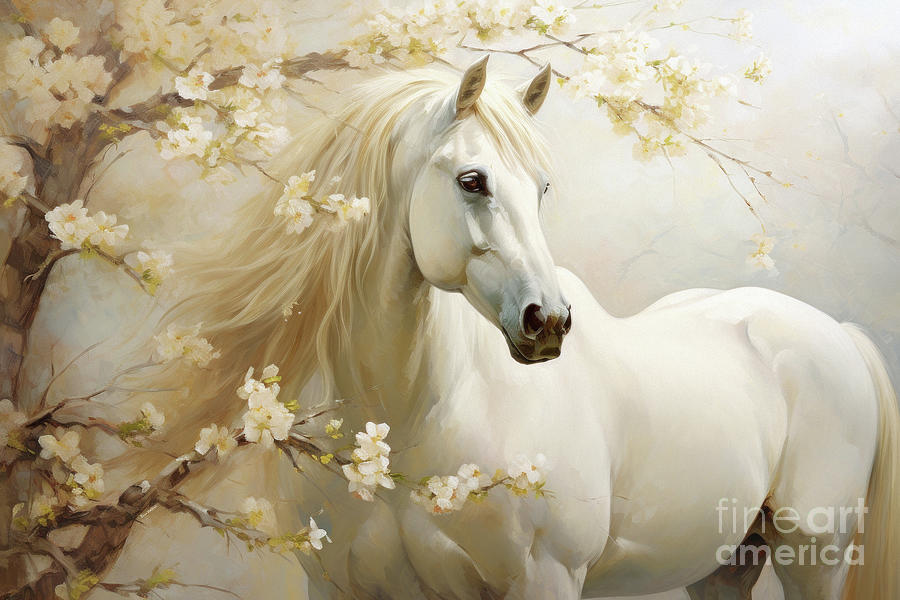 The Pretty Mare Painting by Tina LeCour