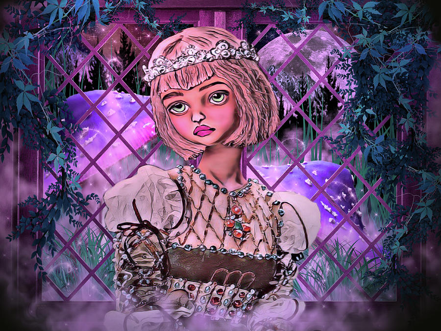 The Pretty Princess Digital Art by Artful Oasis