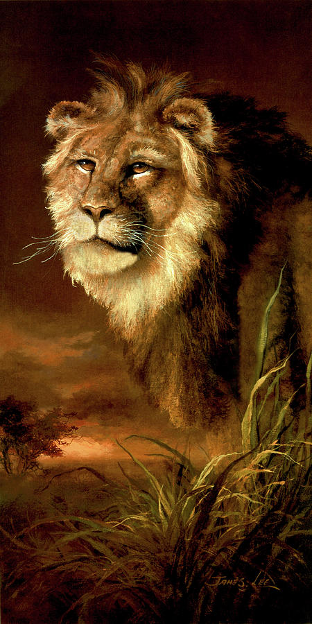 Animal Painting - The Pride of Africa by James Lee