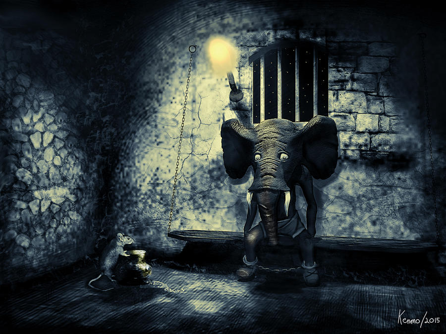 The Prisoner Digital Art by Ken Morris