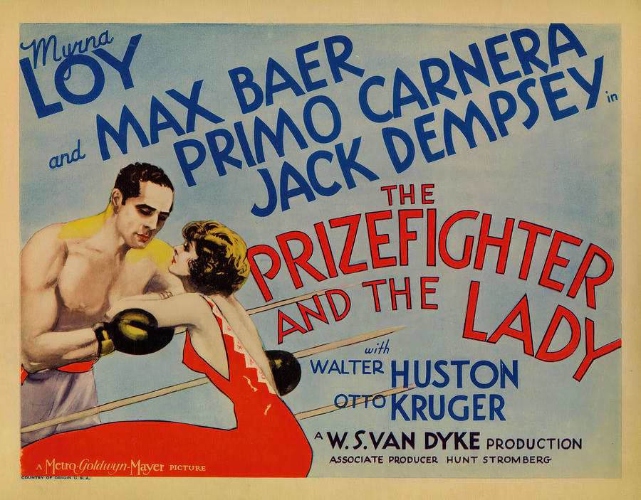 THE PRIZEFIGHTER AND THE LADY -1933-, directed by W. S. VAN DYKE ...