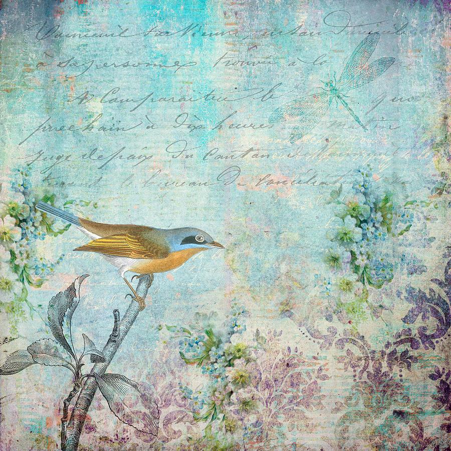 The Promise of Spring Mixed Media by Peggy Collins