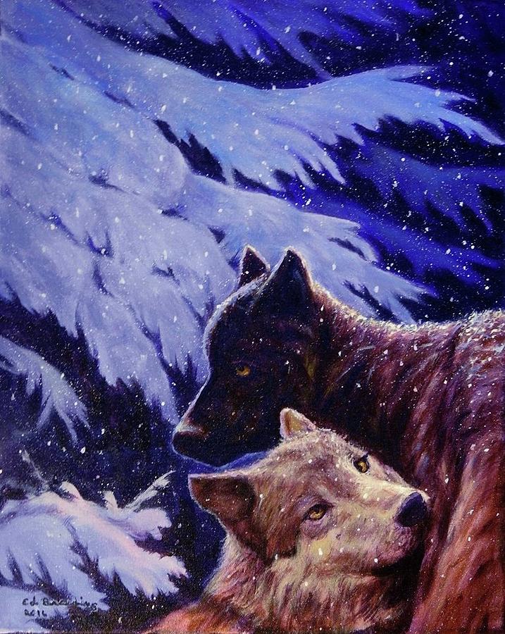 The Protector Painting by Ed Breeding
