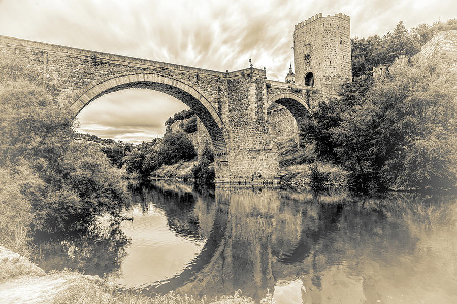 The Puente de Alcantara Photograph by W Chris Fooshee
