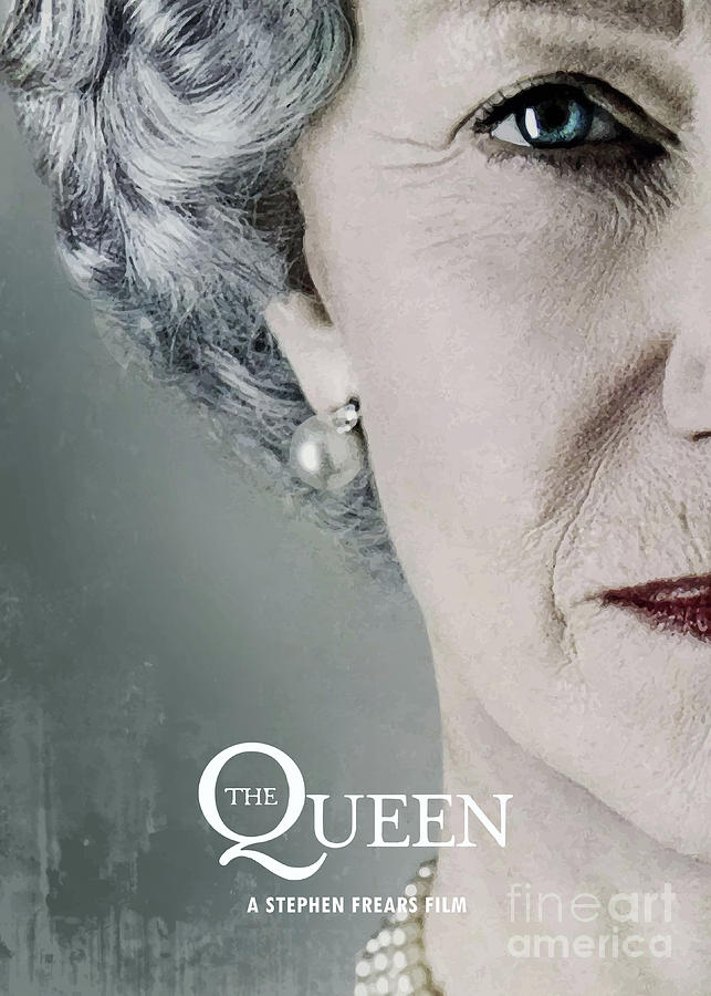 Helen Mirren Digital Art - The Queen by Bo Kev